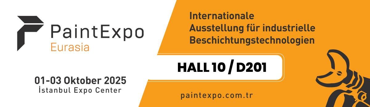 Weckerle Lackfabrik GmbH Paint Expo Eurasia 2025 Istanbul  01.03.2025-03.10.2025